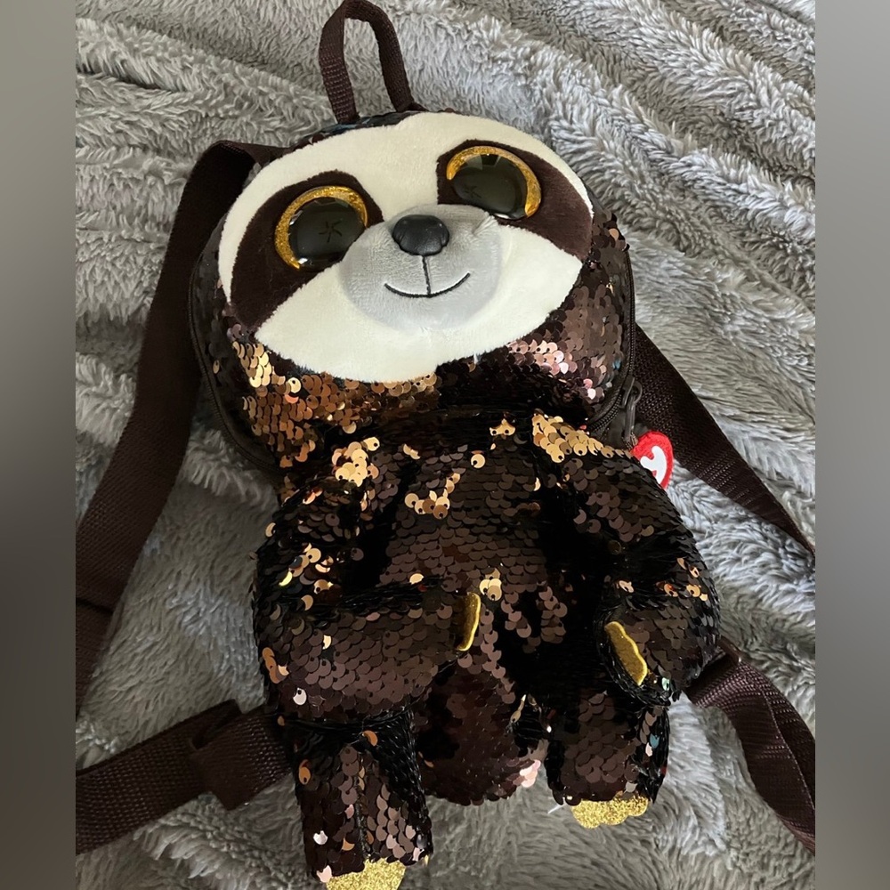 Ty sloth backpack read description